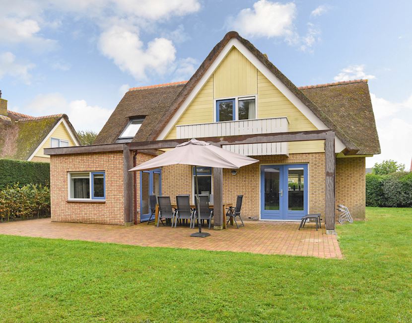 luxe vakantiehuisje op Texel met hond